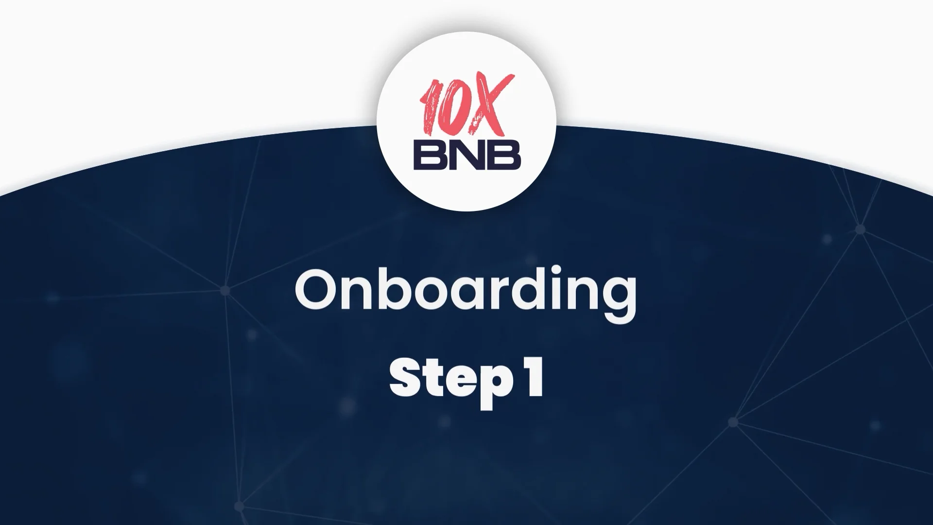 Step 1 - Onboarding on Vimeo