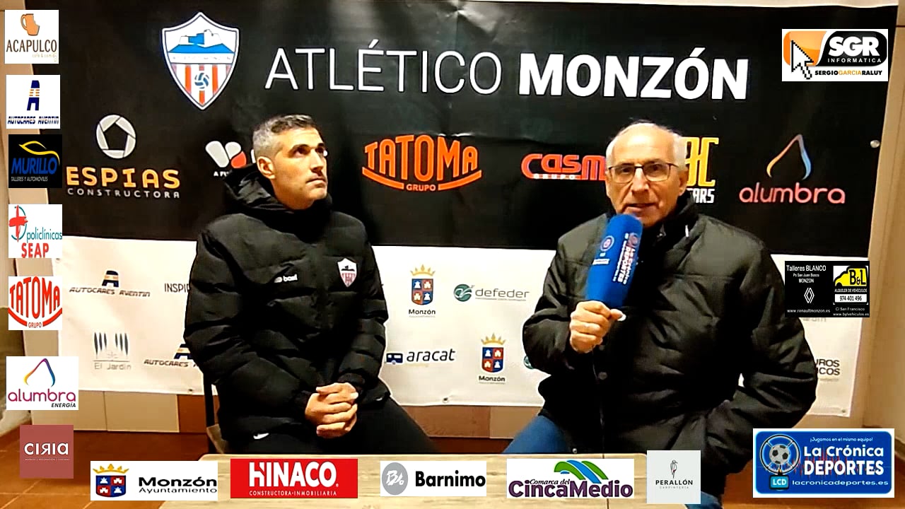 LA PREVIA / Monzón - Cariñena  / J 19 / Cristian Abad (Entrenador At Monzón Alumbra) 3ª División