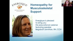 Homeopathy for Musculoskeletal Support