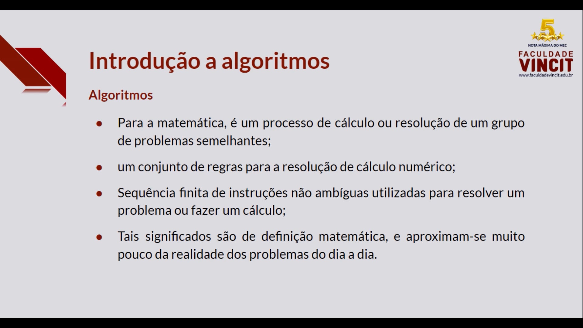 03 - ALP - Introdução a algoritmos