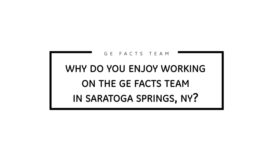 GE || FACTS || Recruiting Video || A Fulfilling Career