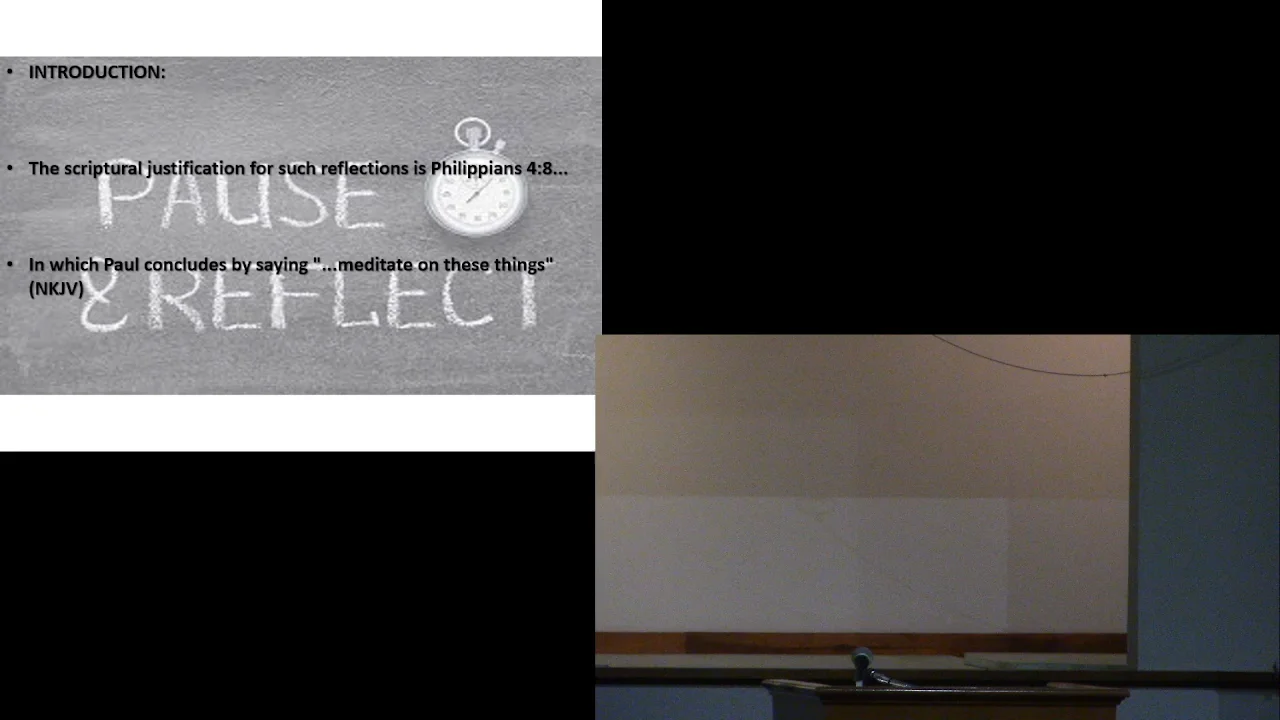 Pause & Reflect on Vimeo