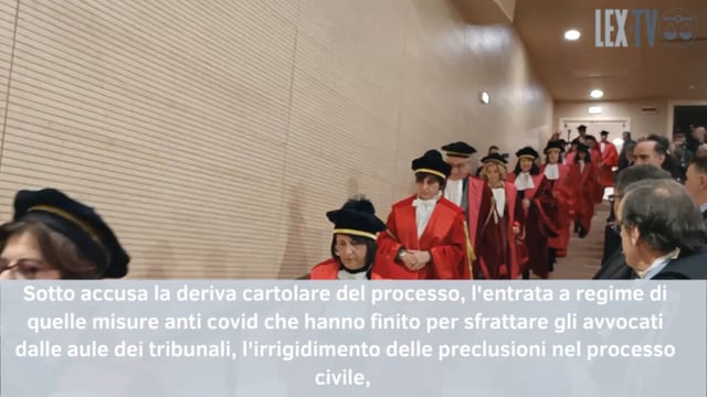 Inaugurazione anno giudiziario 2023. Da Giampiero Cassi critica all'intero impianto di riforma. Allarme sul carcere.