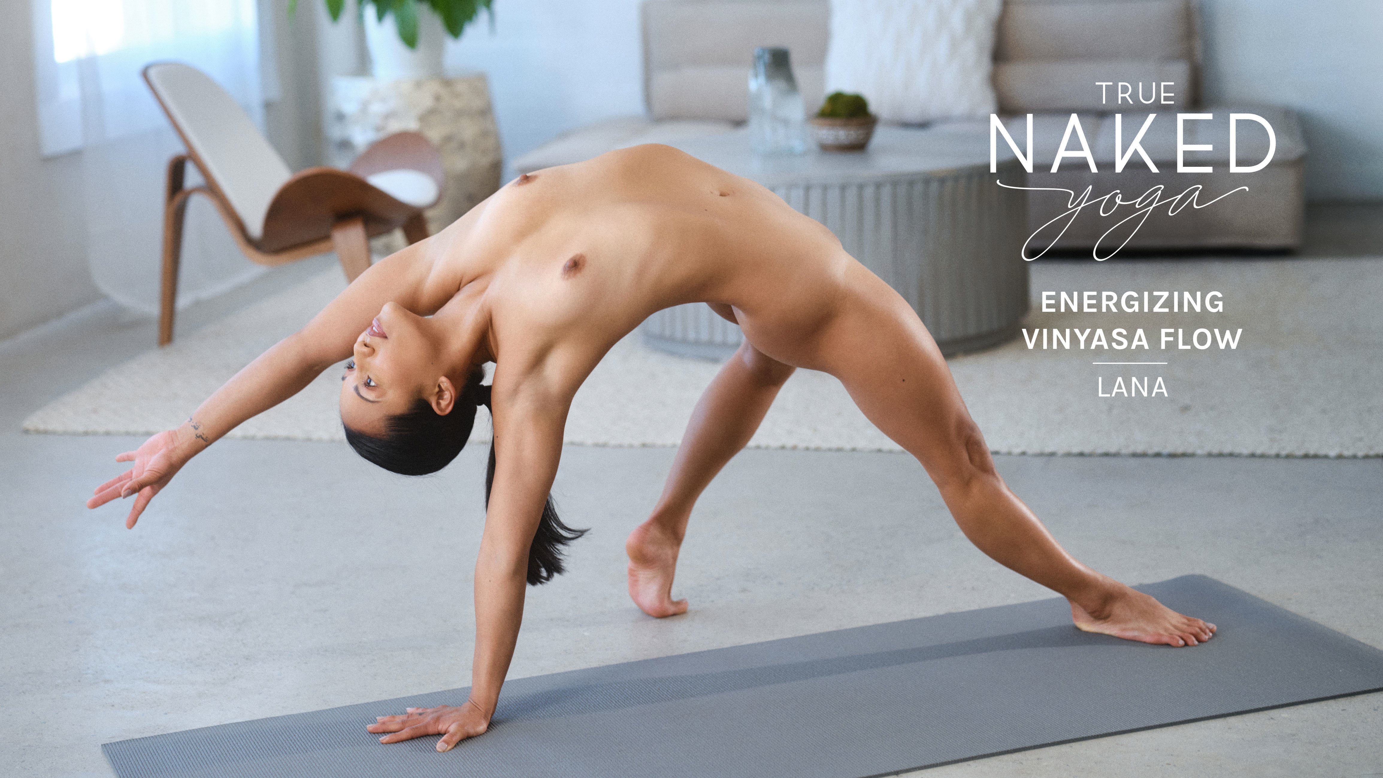 Watch True Naked Yoga – Energizing Vinyasa Flow with Lana Online | Vimeo On  Demand