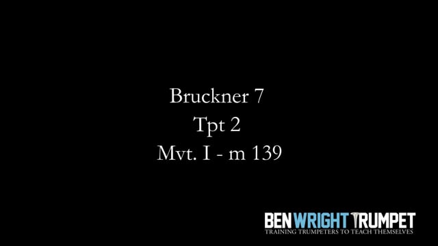 Bruckner 7 Tpt 2 Mvt. 1 m 139