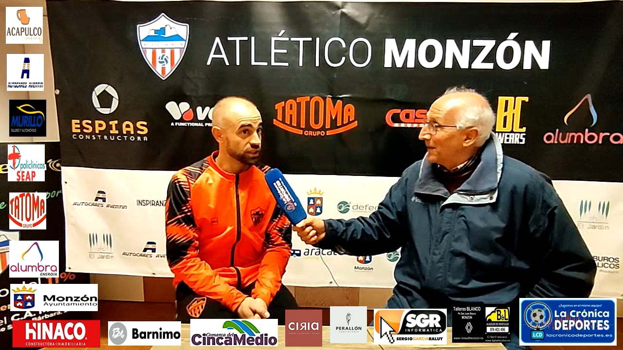 DANI  ESCOLANO (Jugador Monzón) At Monzón  Alumbra 0-0 Cariñena / J 19 / 3ª División