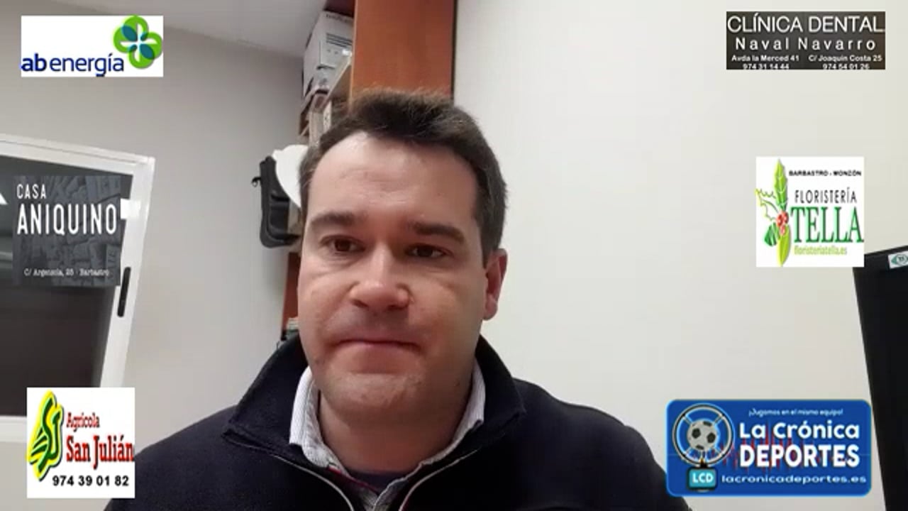 RUBÉN ZAPATER (Entrenador Épila) CF Épila 0-1 Huesca B / Jornada 19 / 3ª División