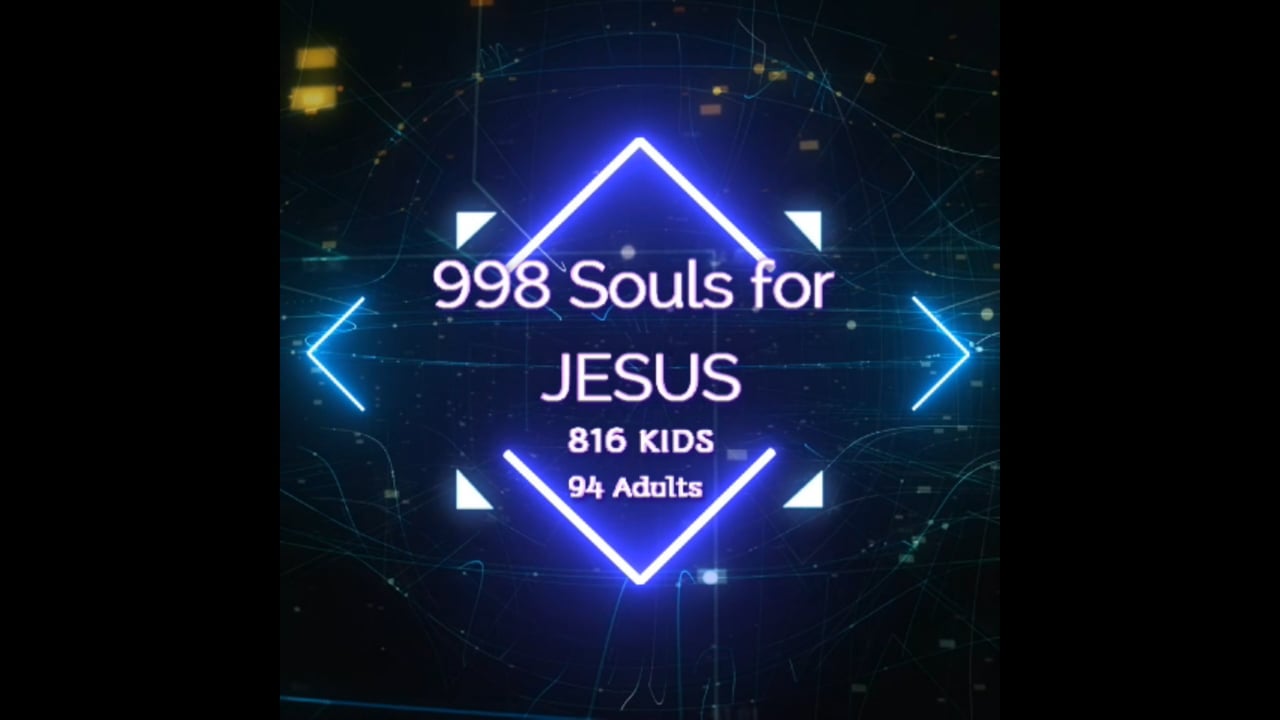 998 Souls Won for JESUS - Lagos, Nigeria - March 2023