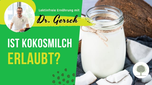 Ist Kokosmilch in der lektinfreien Ernährung erlaubt? 