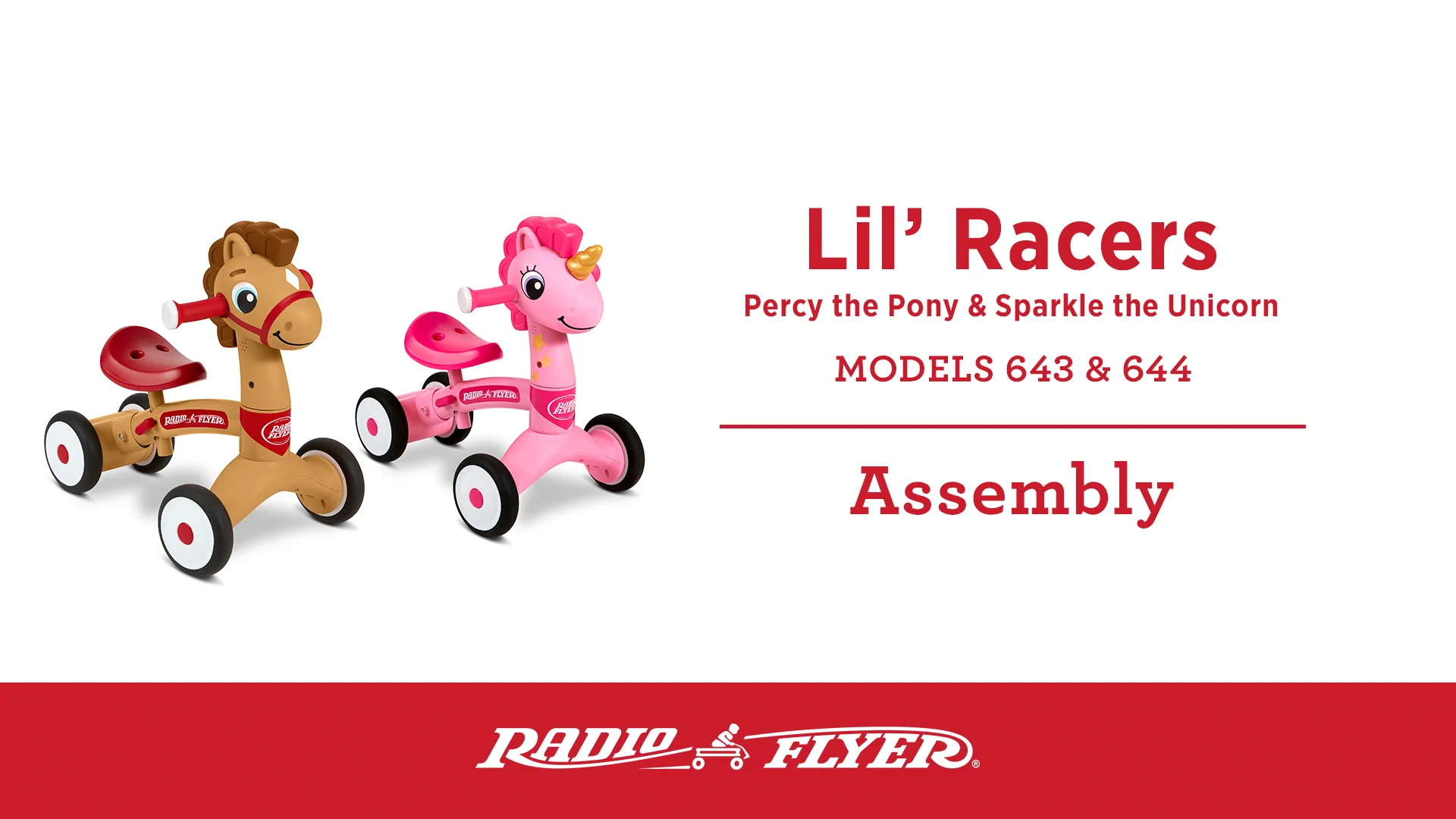 643/644 Lil' Racers: Percy & Sparkle Assembly & Product