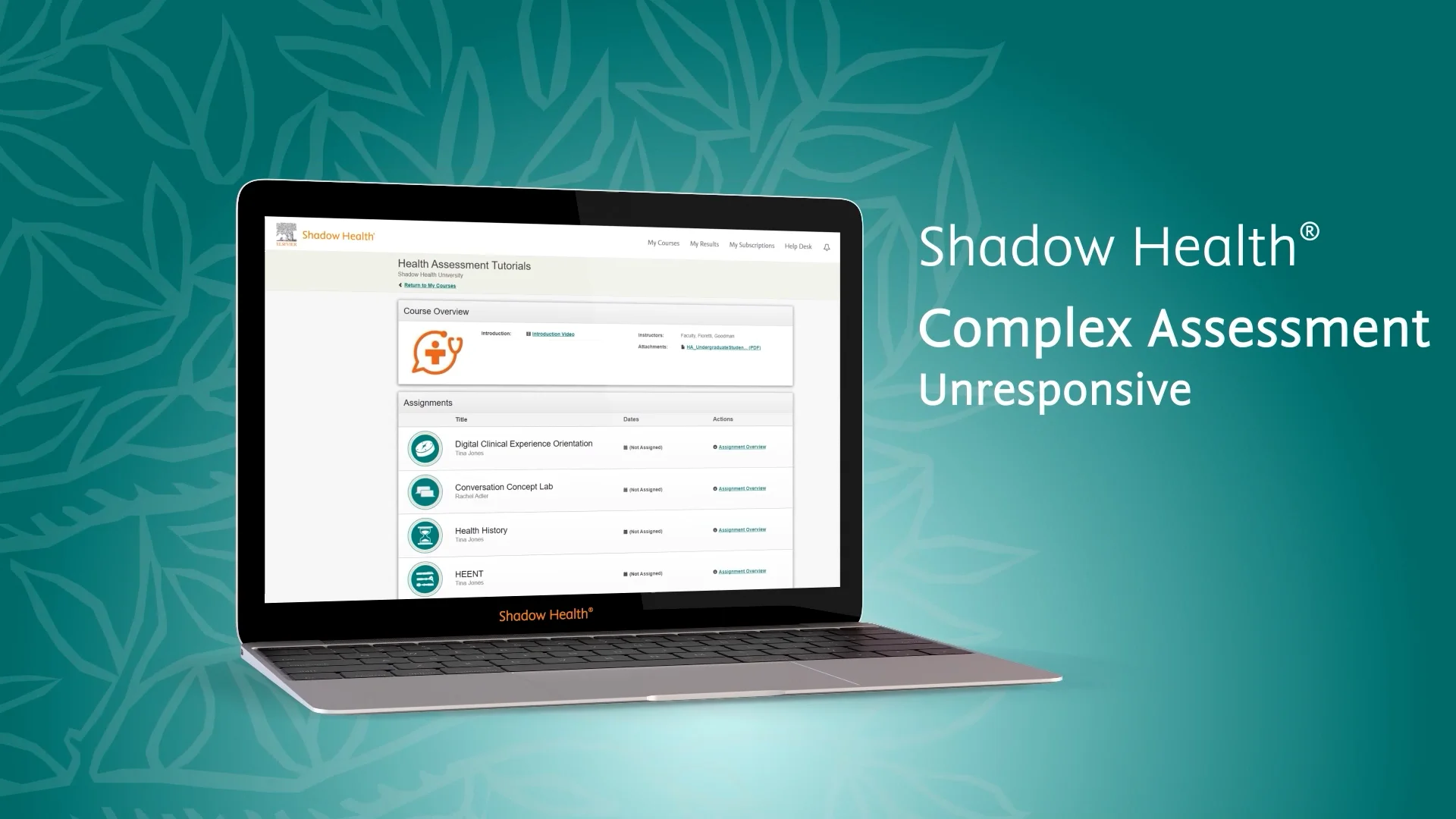 Shadow Health Videos - Complex Assessment Unresponsive on Vimeo