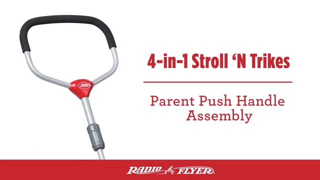 Radio flyer store push handle replacement