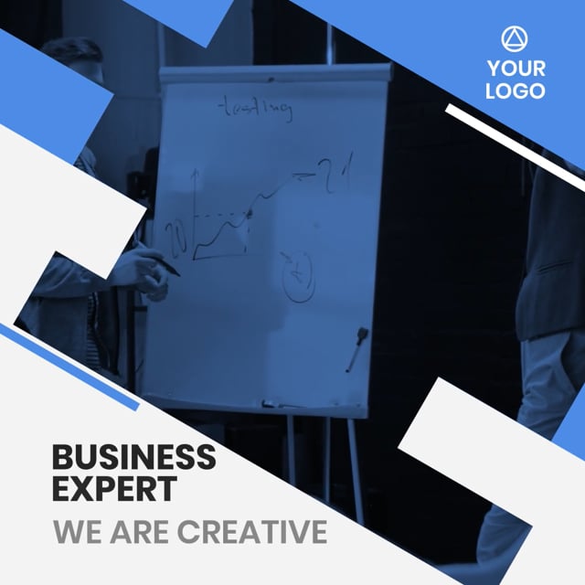 Business Expert Animated Post