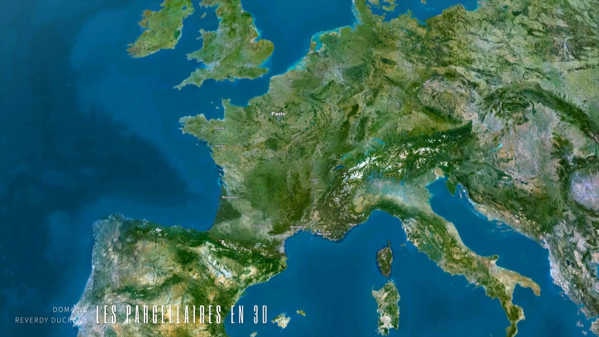 Cartographie 3D des parcelles
