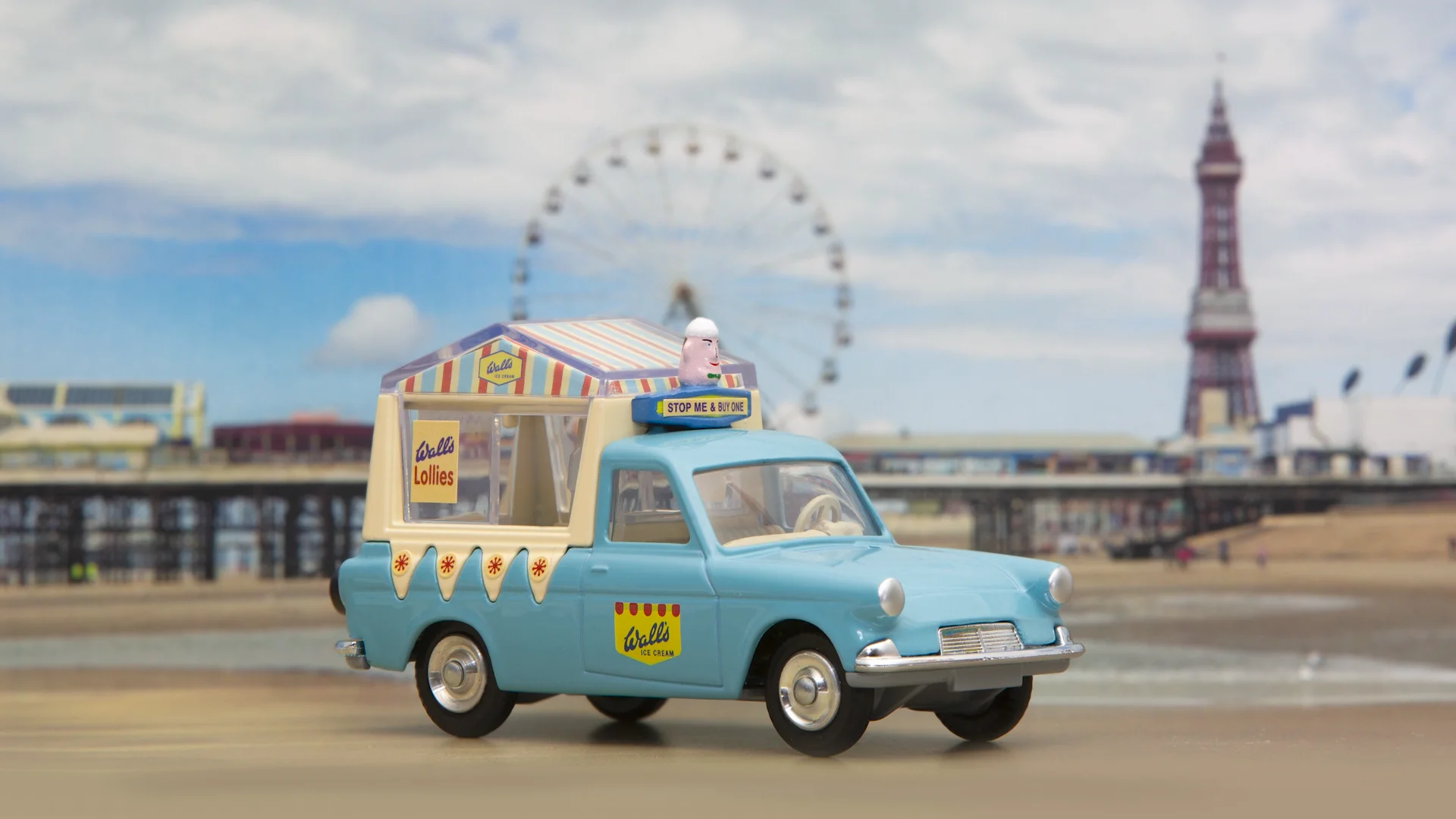 474 - Musical Ford Thames Wall's Ice Cream Van