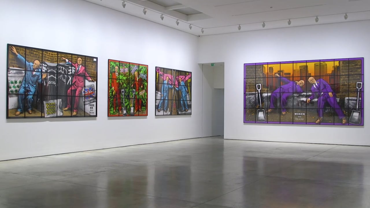 In the Gallery: Gilbert & George on 'NEW NORMAL PICTURES'