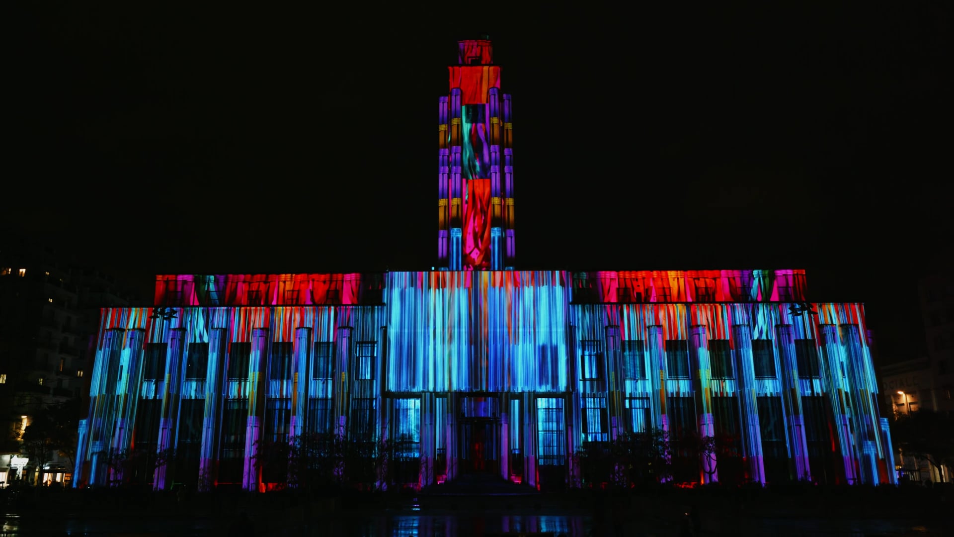 Rétrospective Villeurbanne 2022 - Mapping - CAPTATION