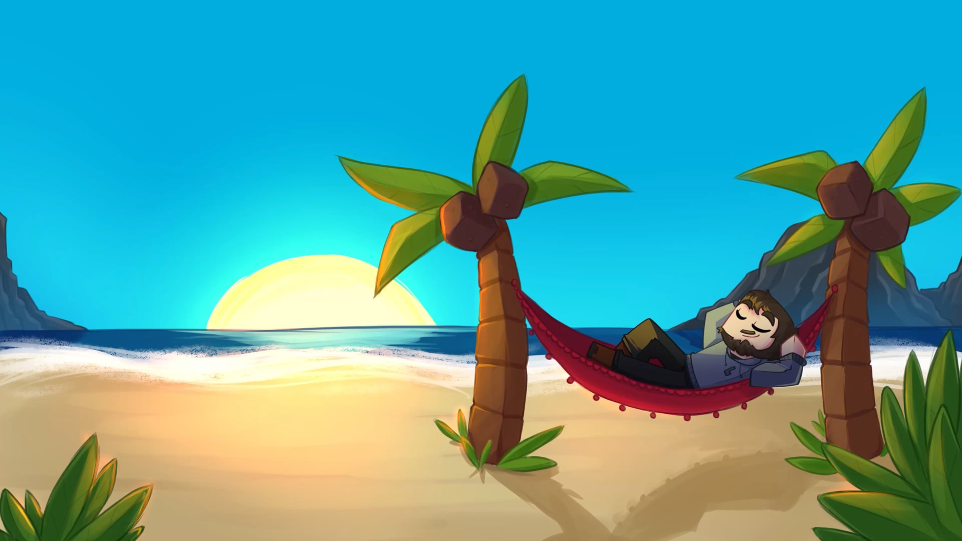 ANIMATION LOOP - Lucien (Relax Scene)