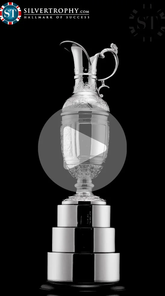 The Champions Claret Jug Hand Chased Award - SilverTrophy