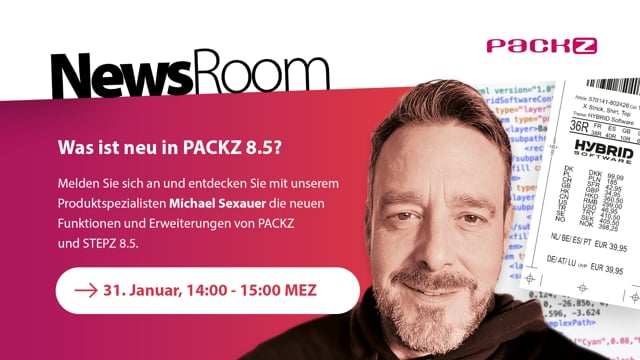 NewsRoom: What’s New in PACKZ 8.5 (German)
