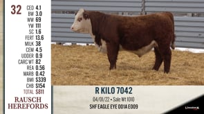 Lot #32 - R KILO 7042