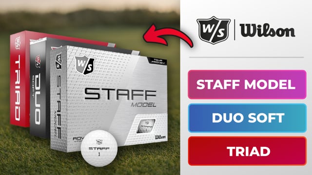 Wilson Triad Golf Balls