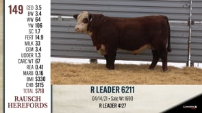 Lot #149 - R LEADER 6211