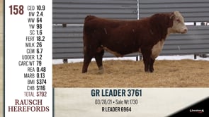 Lot #158 - GR LEADER 3761