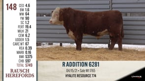 Lot #148 - R ADDITION 6281
