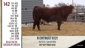 Lot #142 - R ENTRUST 6121