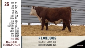 Lot #26 - R EXCEL 6882