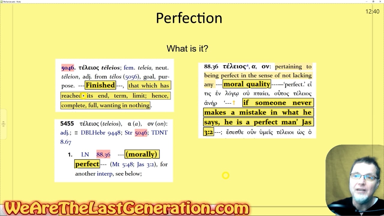 The Doctrine of Perfection on Vimeo