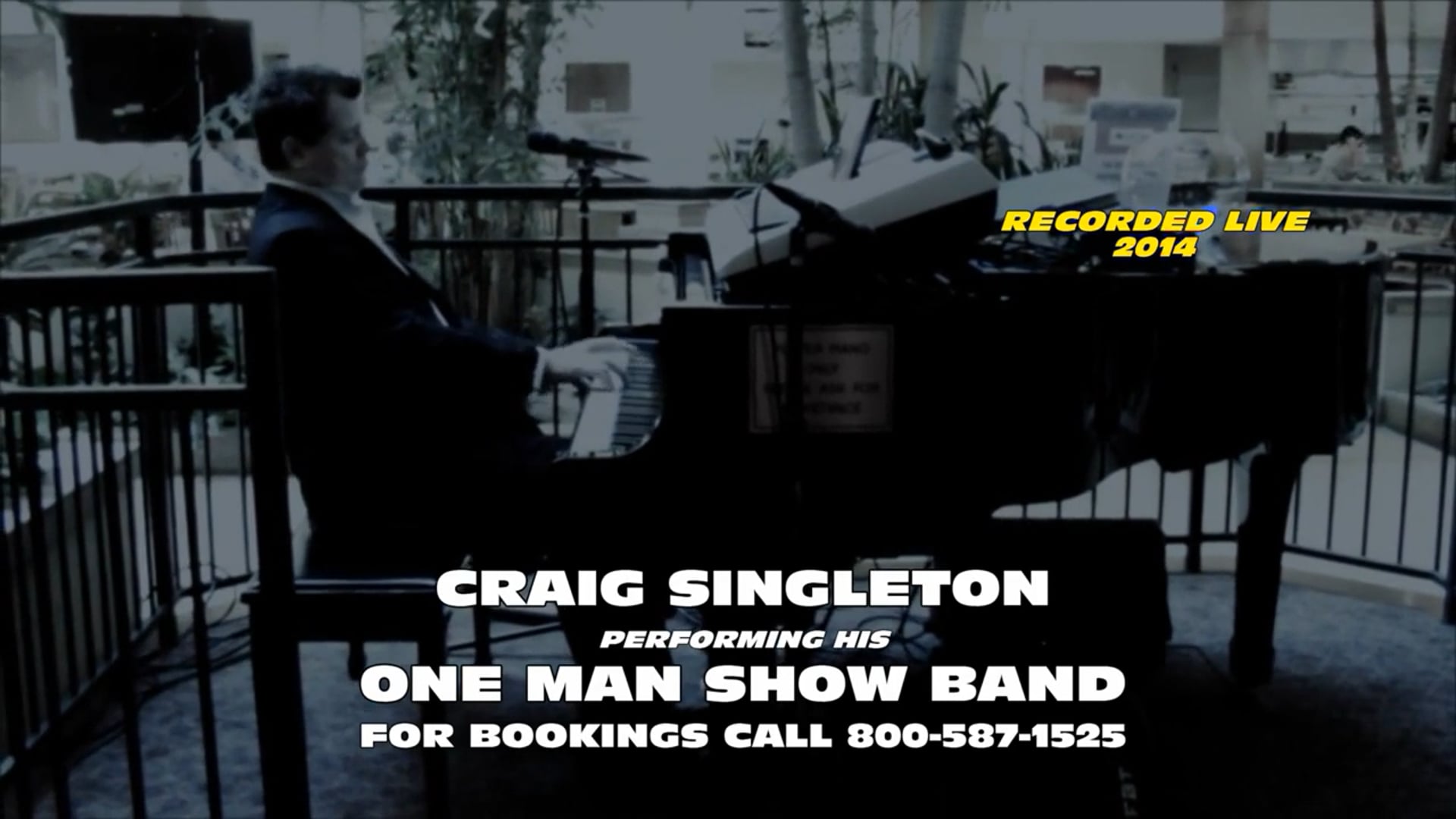 Promotional video thumbnail 30 for Craig Singleton Band