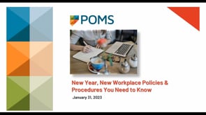 New Year, New Workplace Policies & Procedures You Need to Know   video