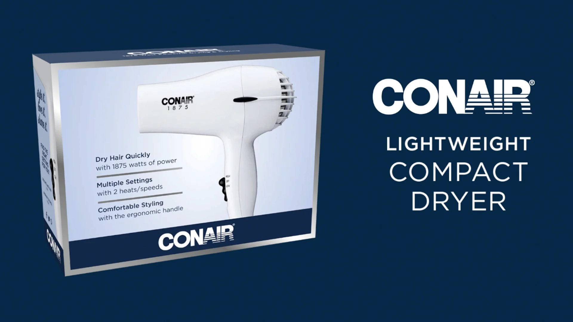 Conair 1875 Watt Mid-Size Styler Conair 1875 Watt Mid-Size Styler