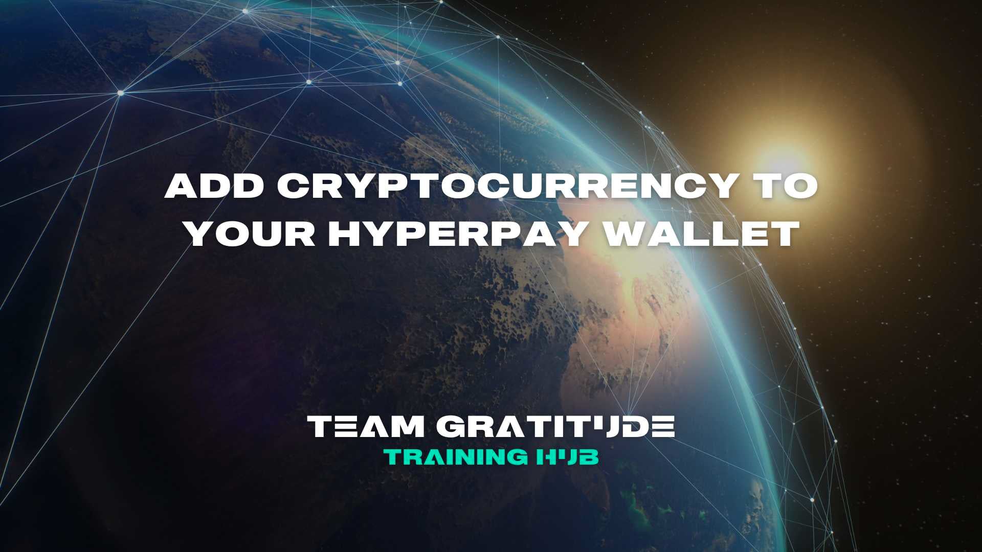 D4 - Add crypto to your HyperPay Wallet on Vimeo