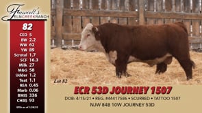 Lot #82 - ECR 53D JOURNEY 1507