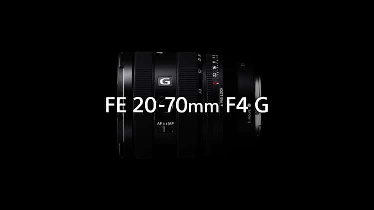 SEL2070G Sony FE 20-70mm f/4 G Lens