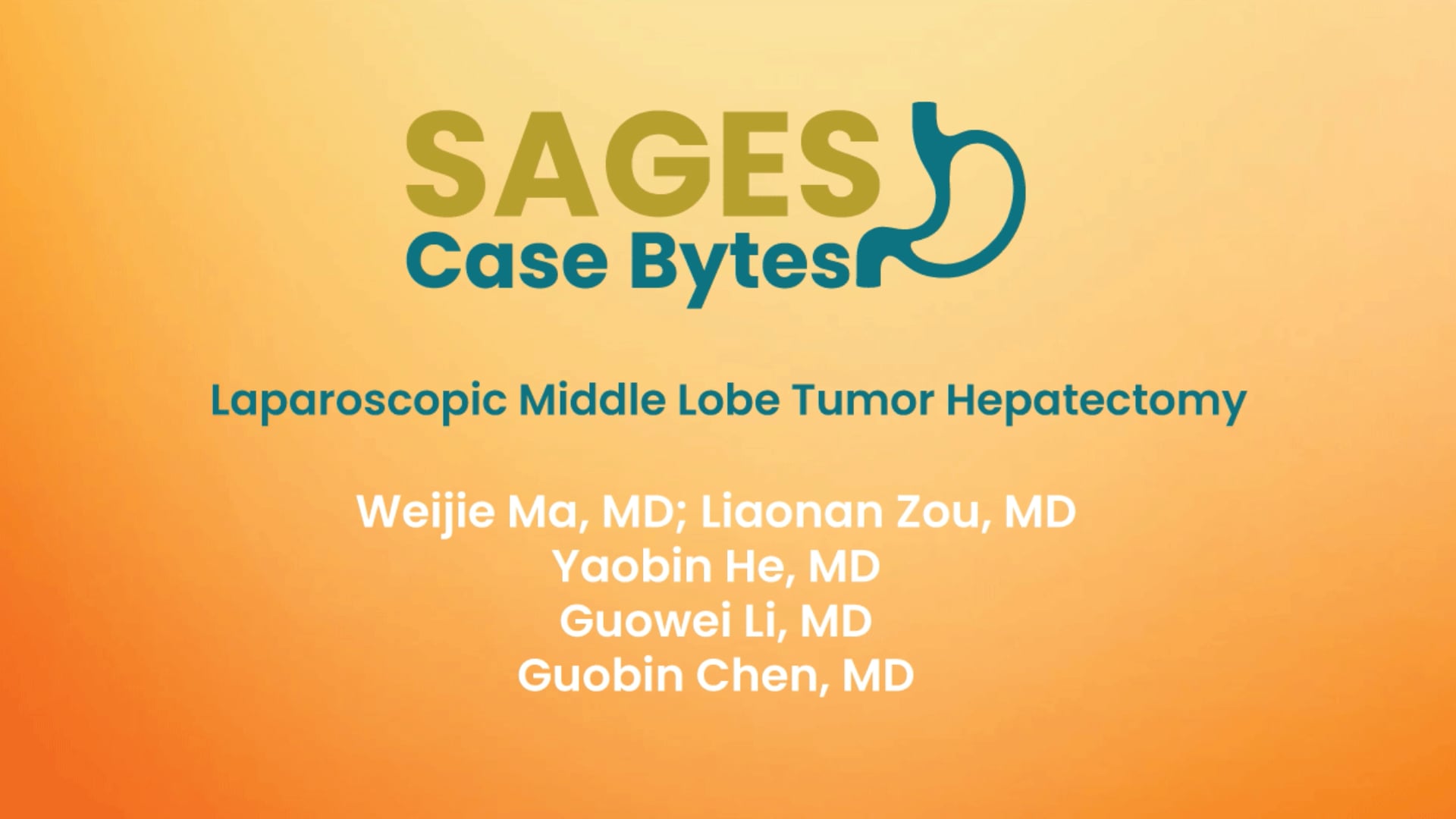 Laparoscopic Middle Lobe Tumor Hepatectomy on Vimeo