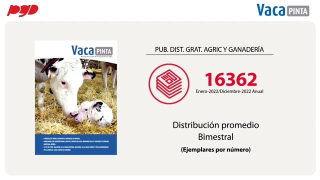 Certificado PGD para Vaca Pinta 2022