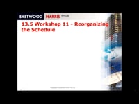 Workshop 11 - Reorganizing the Schedule