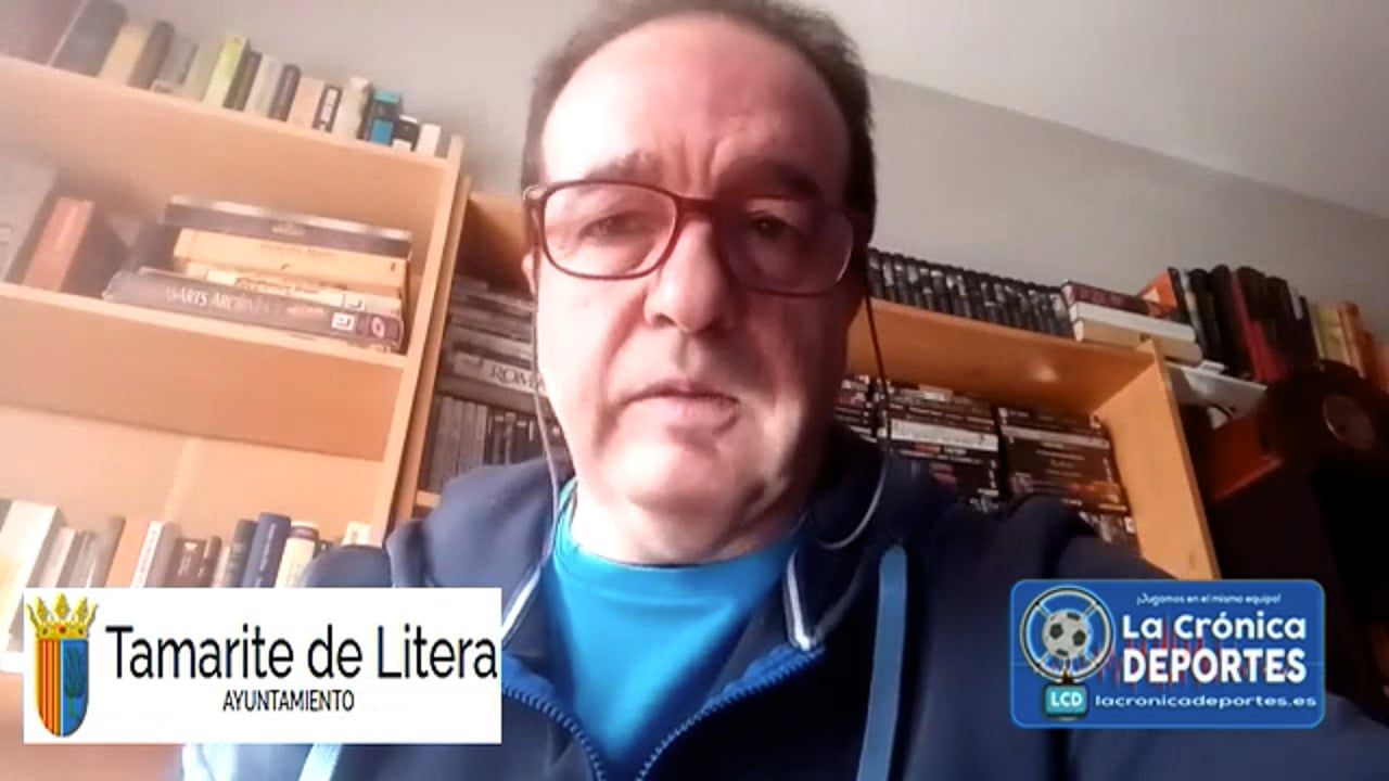 FÉLIX JIMÉNEZ (Entrenador Tamarite) CDJ Tamarite 3-1 CD Caspe / Jornada 19 / 3ª División