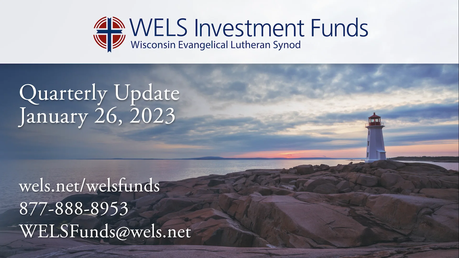 WELS Investment Funds Quarterly Update webinar—January 2023 on Vimeo