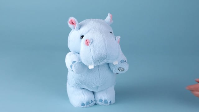 hallmark stuffed hippo