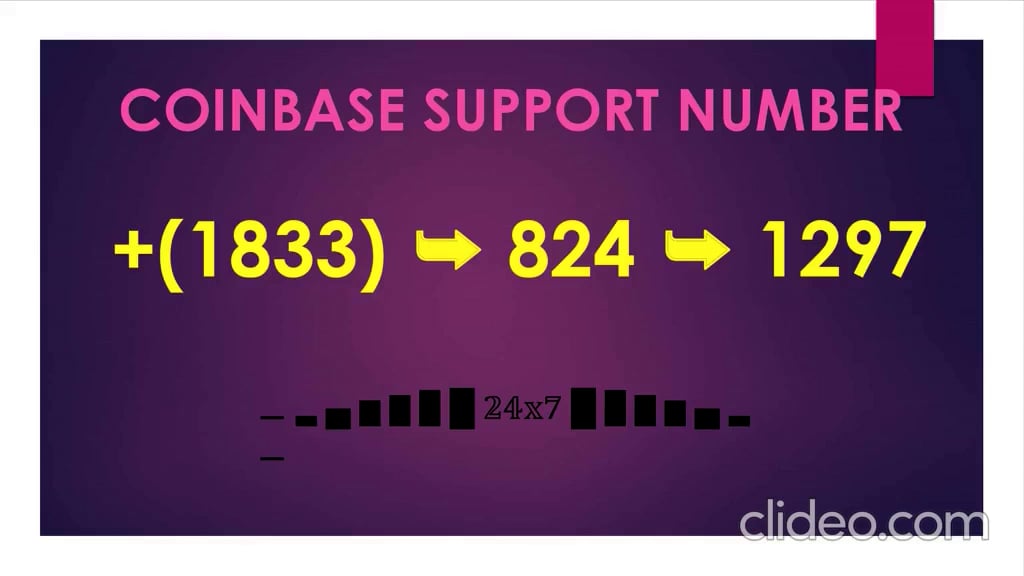 Coinbase Toll Free Number 1 833 824 1297 Helpline USSA On Vimeo