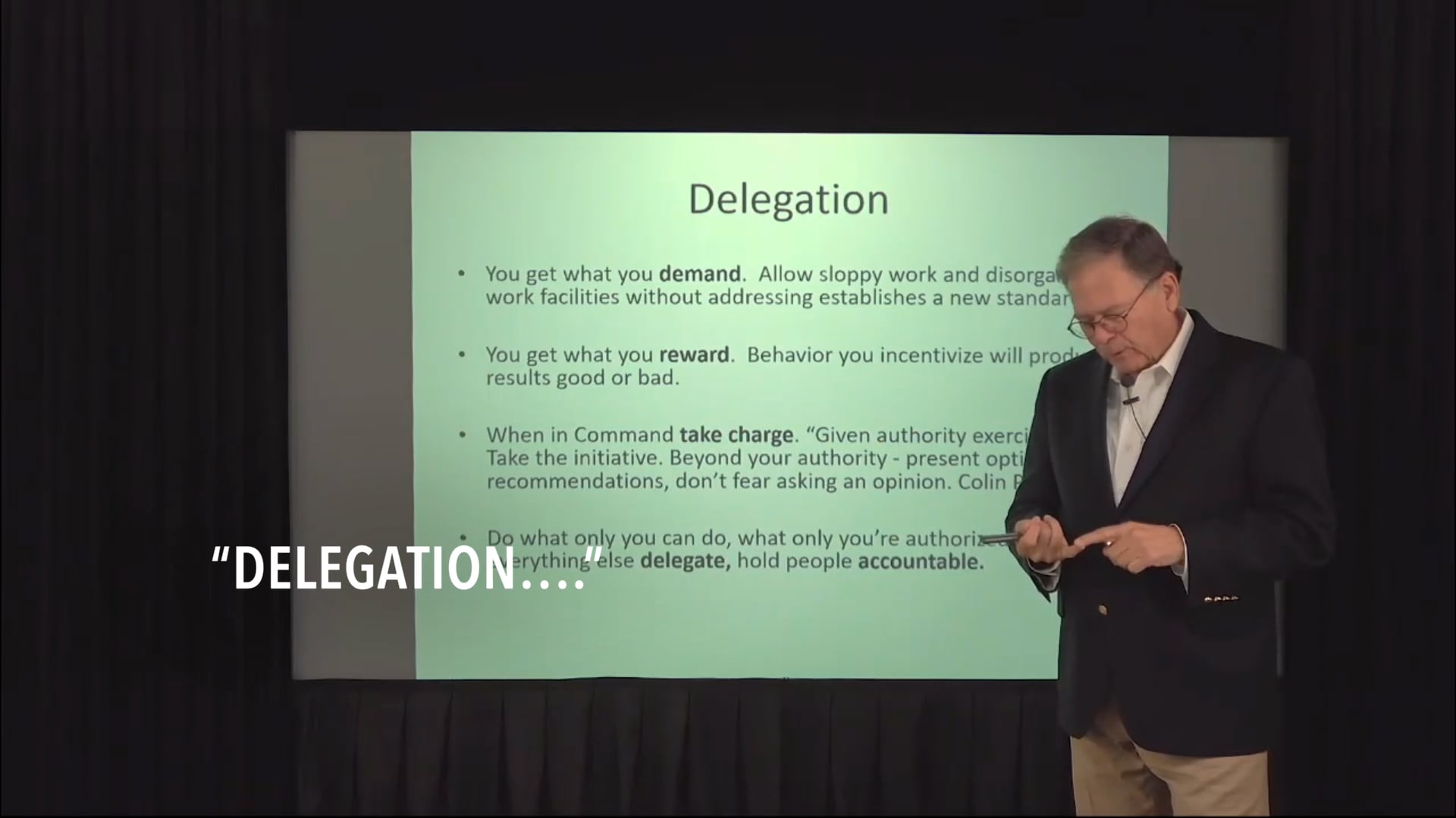 Promotional video thumbnail 1 for Inspirational Leadership