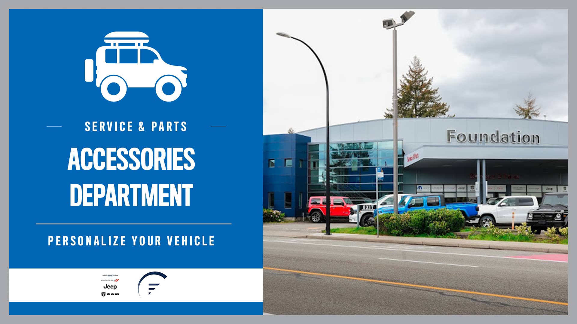 Mopar Accessories Department North Vancouver, BC // Foundation Auto