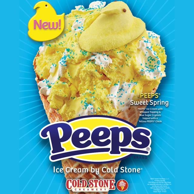 Cold Stone Peeps Campaign