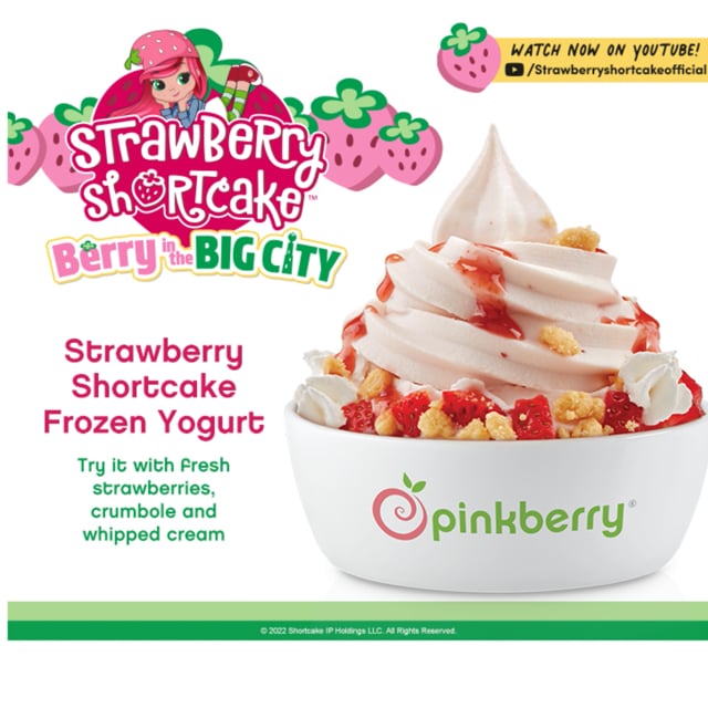 Pinkberry Strawberry Shortcake 2022