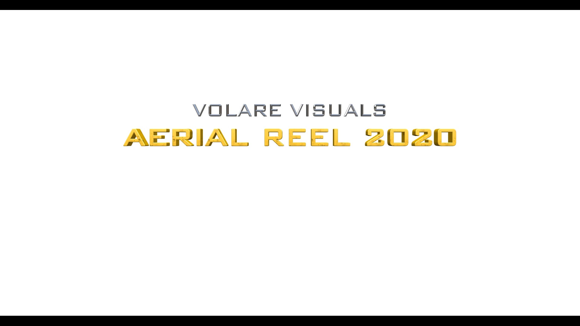 VOLARE VISUALS AERIAL REEL 2020